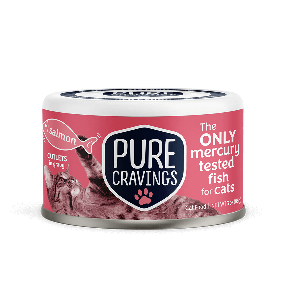 Pure Cravings Mercury Tested Wet Cat Food - Cutlets in Gravy 3oz