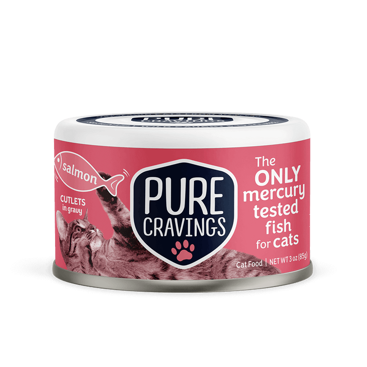 Pure Cravings Mercury Tested Wet Cat Food - Cutlets in Gravy 3oz