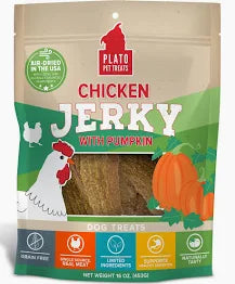 Plato Jerky Chicken and pumpkin 16oz