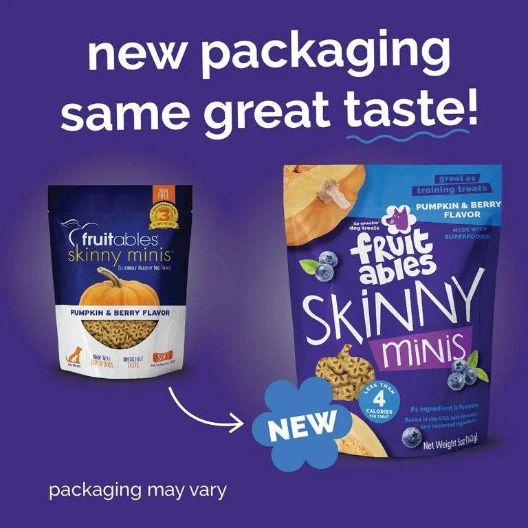 Fruitables Skinny Mini Pumpkin &amp; Blueberry 5oz
