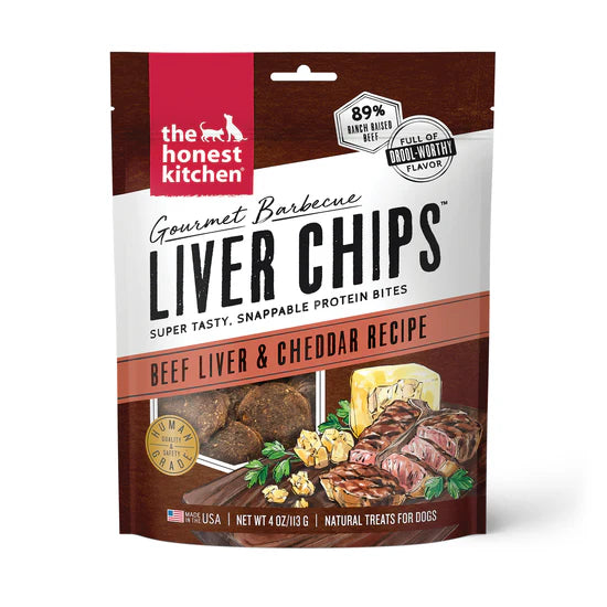 Gourmet BBQ Liver Chips