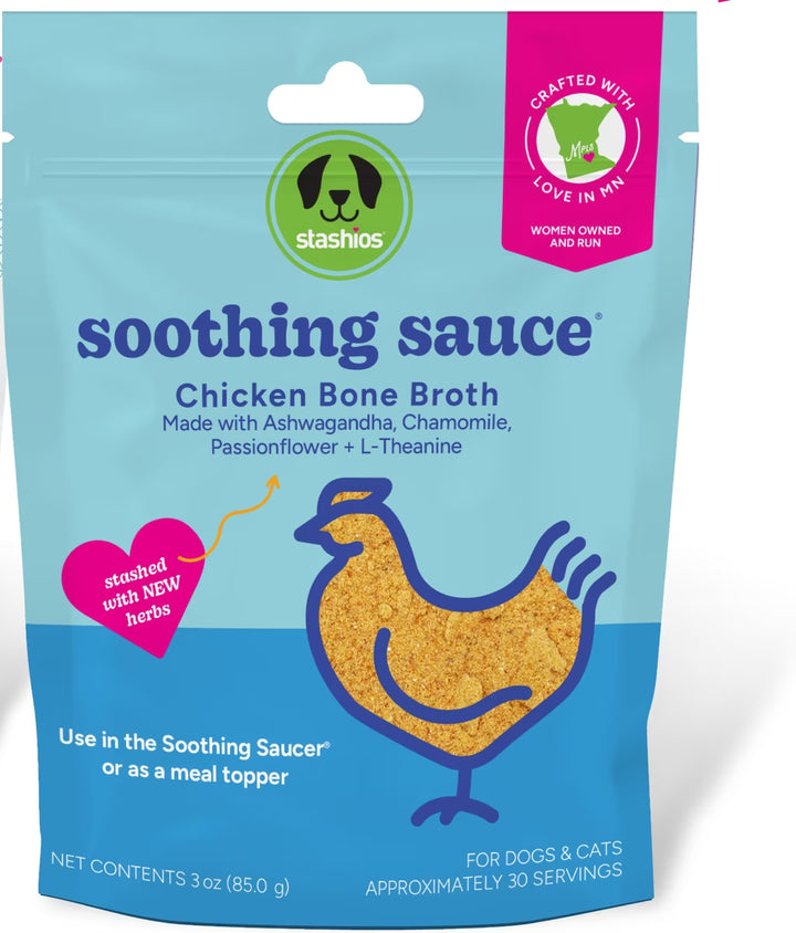 Stashios | Soothing Calming Sauce for Dogs 3oz