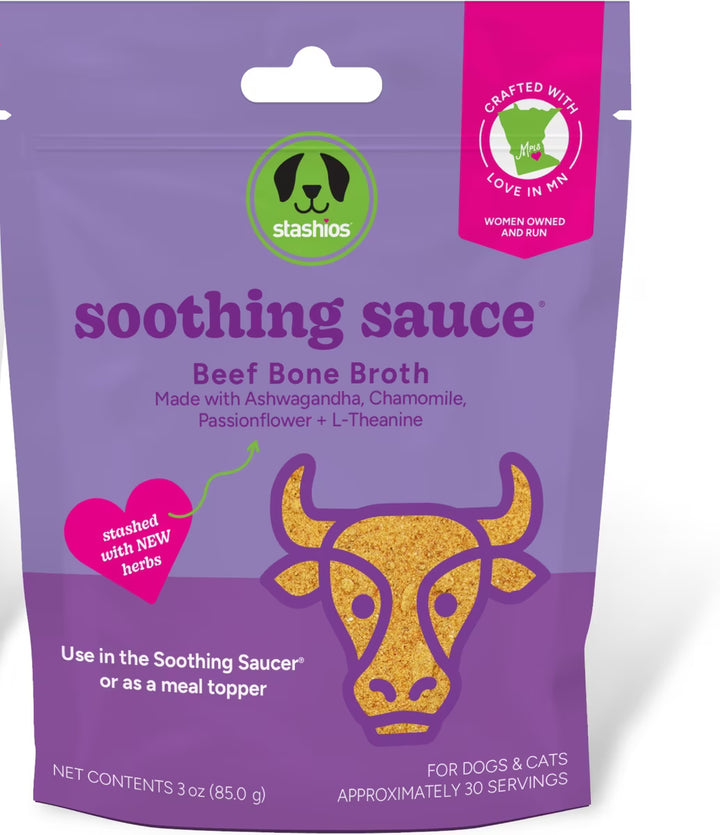 Stashios | Soothing Calming Sauce for Dogs 3oz