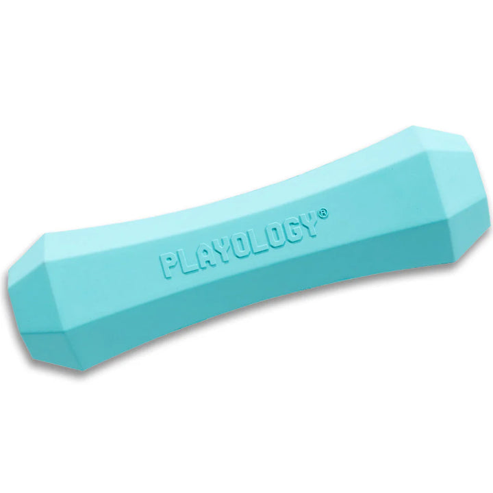 Playology - Scent Infused Peanut Butter Squeaky Chew for Dogs up to 50lbs