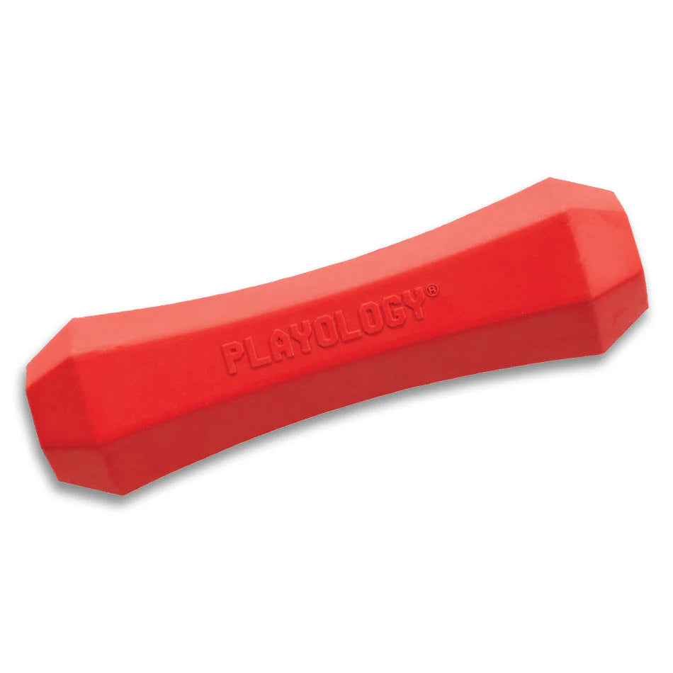Playology - Squeaky Scent Infused Beef Stick for Medium Sized Dogs (15-35lbs)