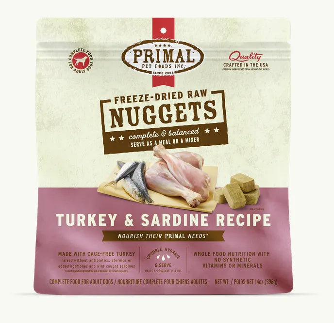 Primal Freeze Dried Nuggets Dog