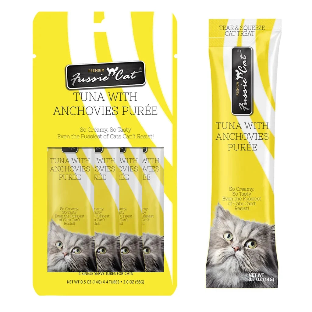 Fussie Cat - Tuna &amp; Chicken Variety Pack (Single tubes)