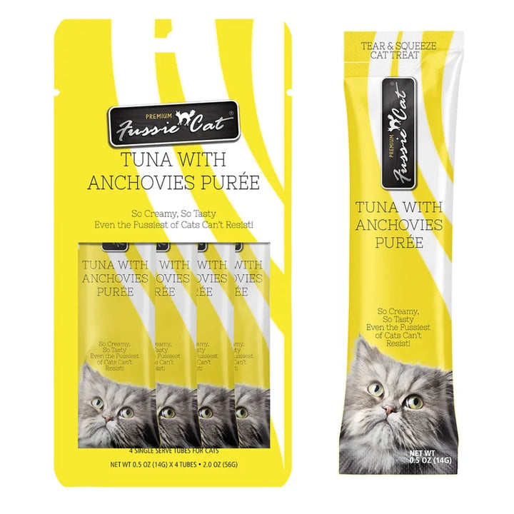 Fussie Cat - Tuna &amp; Chicken Variety Pack (Single tubes)