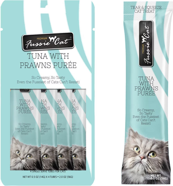 Fussie Cat - Tuna &amp; Chicken Variety Pack (Single tubes)