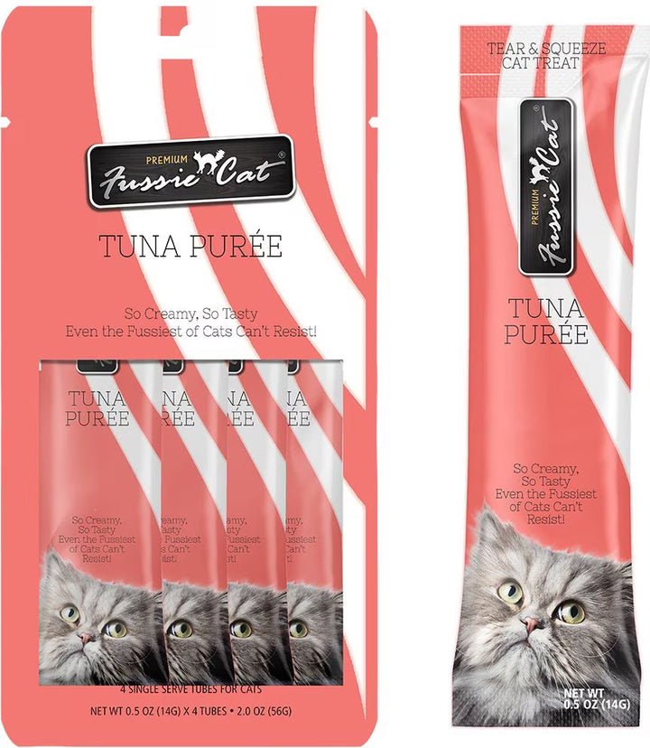 Fussie Cat - Tuna &amp; Chicken Variety Pack (Single tubes)