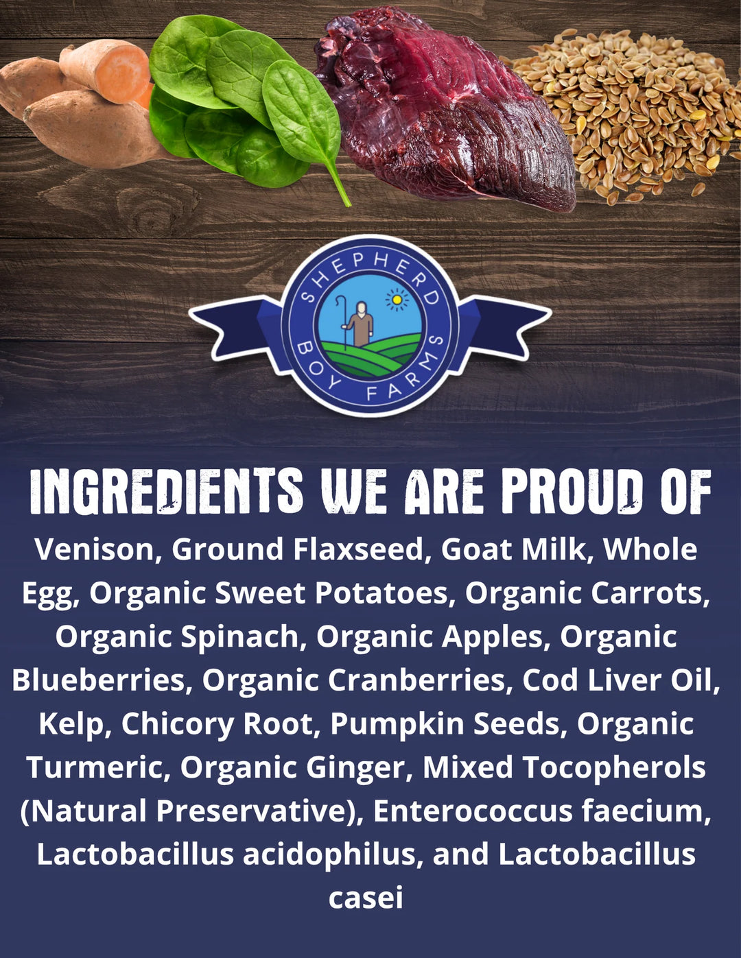 Shepherd Boy Farms | Freeze-Dried Raw Dog Diet Varieties
