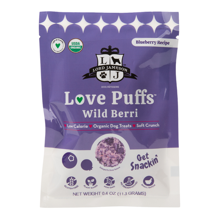 Lord Jameson Dog Love Puffs | Freeze-Dried Training Treats