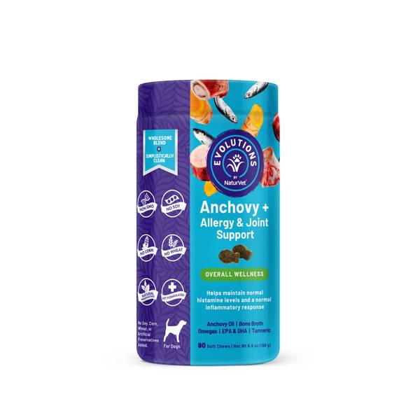 Evolutions Anchovy Chews - 90ct Soft Chews