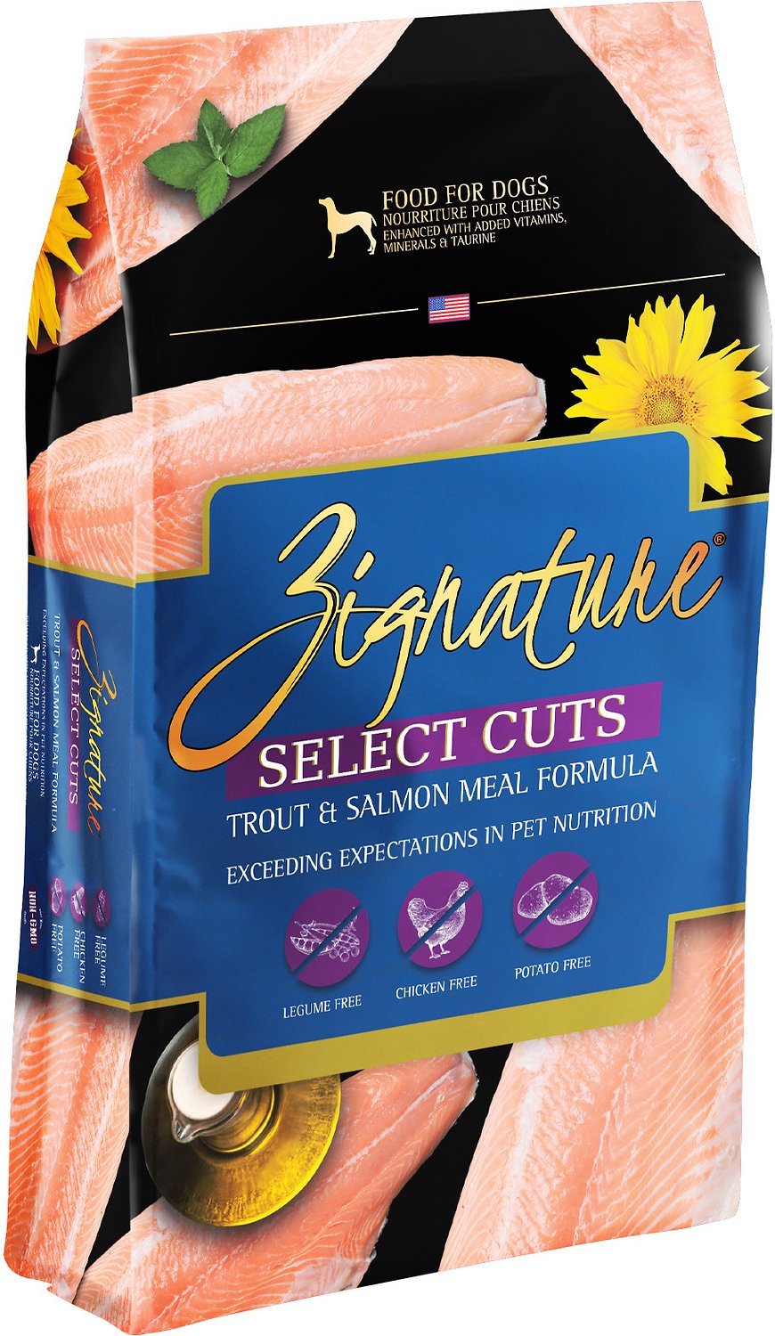Zignature - Select Cuts Trout &amp; Salmon Dry Dog Food *Special Order Only*