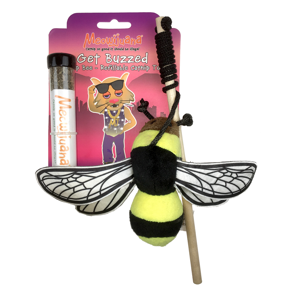 Meowijuana Get Buzzed Bee