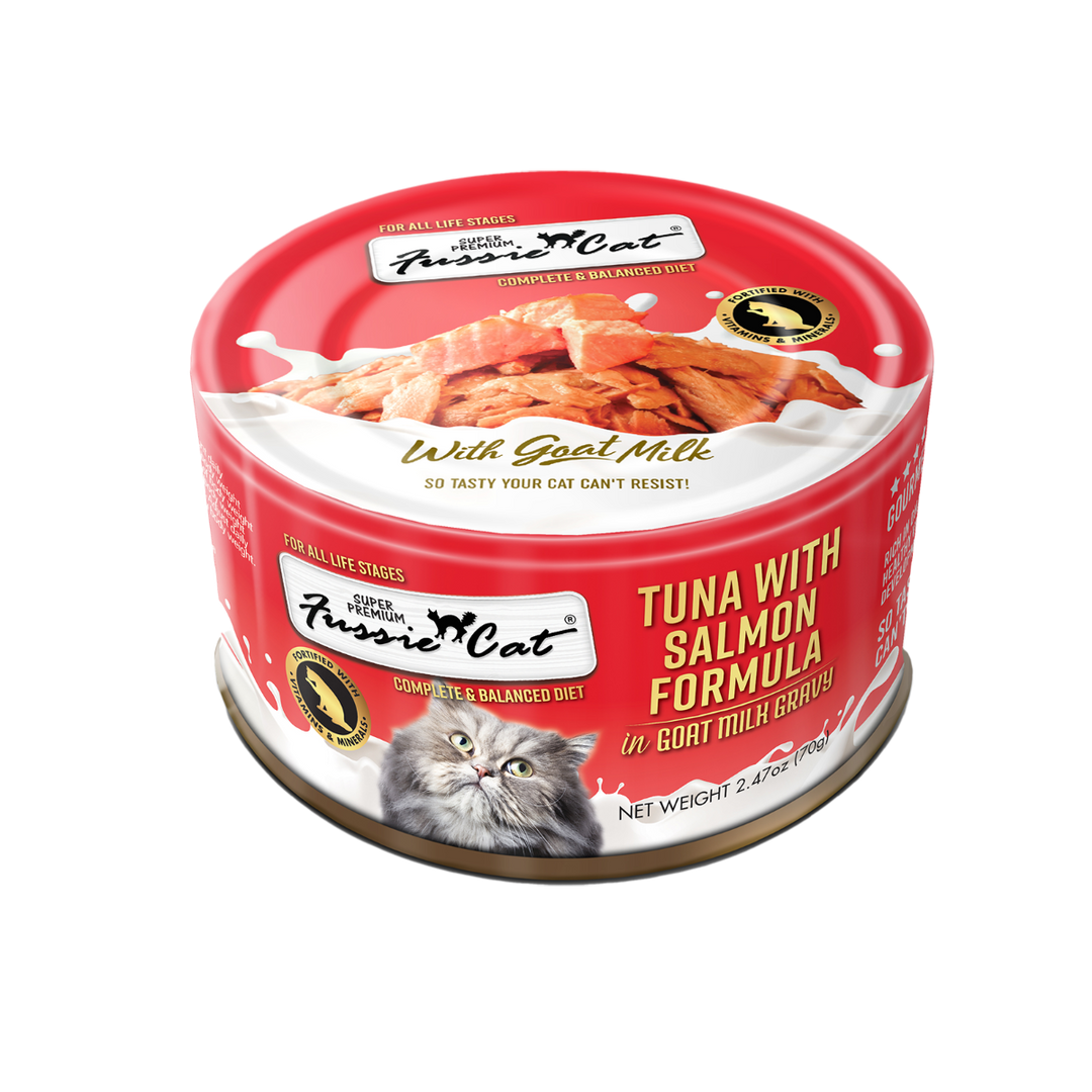 Fussie Cat in Goat Milk Gravy Can - Wet Cat Food with Digestive Support