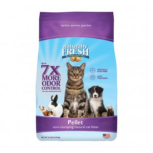 Naturally Fresh Non-Clumping Pellet Litter Cat/All Small Animals