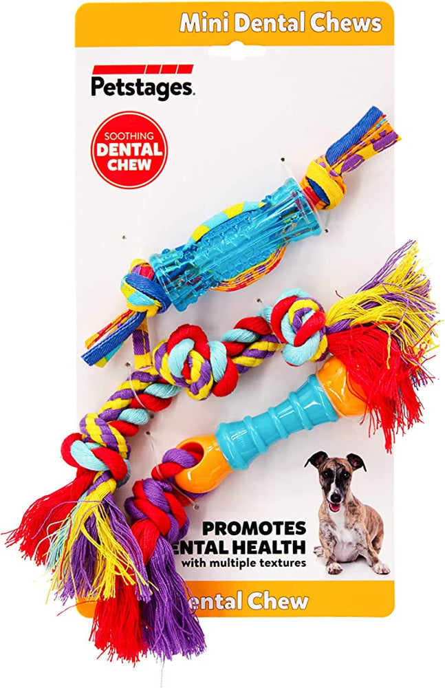 Pet Stages Orka Mini Dental Dog Chew Toys - 3 Pack