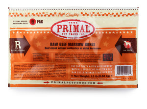 Frozen Beef Bones 6pk/2"