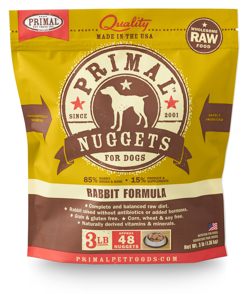Primal Frozen Rabbit Nuggets