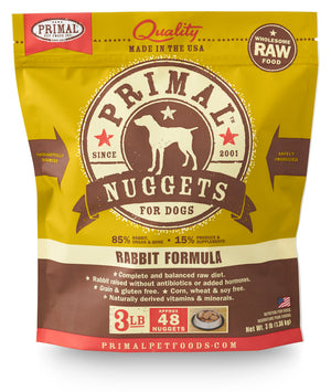 Primal Frozen Rabbit Nuggets
