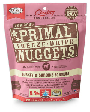 Dog Primal FD Turkey/Sardine