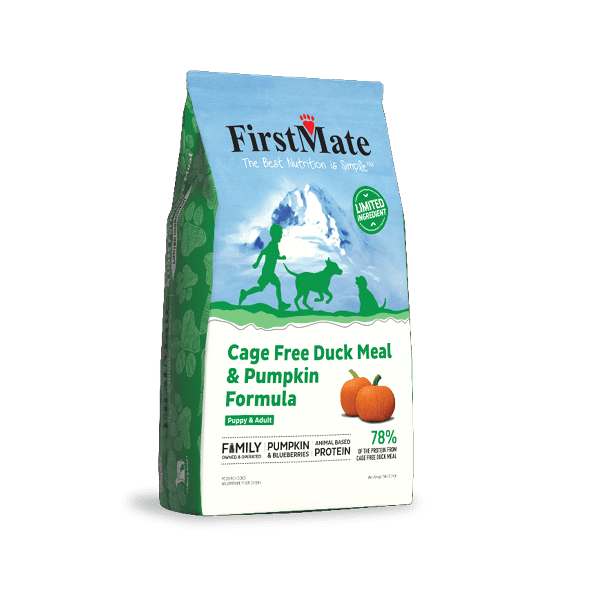 Cage Free Duck Meal & Pumpkin Formula