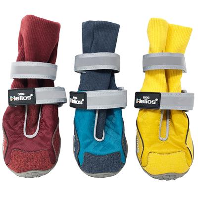 Traverse Premium Grip High-Ankle Outdoor Dog Boots (BLUE)