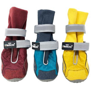 Traverse Premium Grip High-Ankle Outdoor Dog Boots (BLUE)