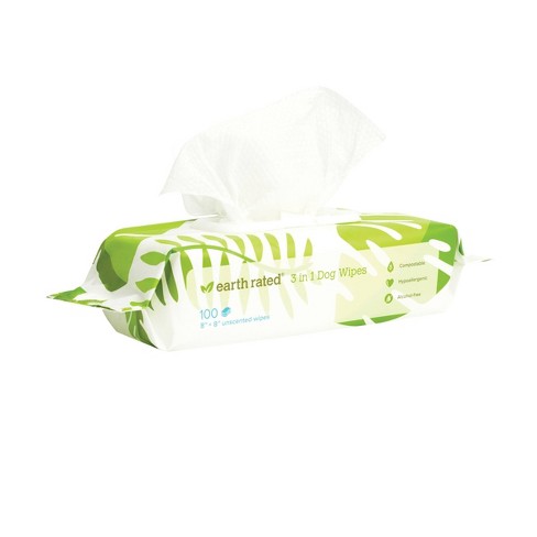 Earth Rated Dog Wipes Unscented