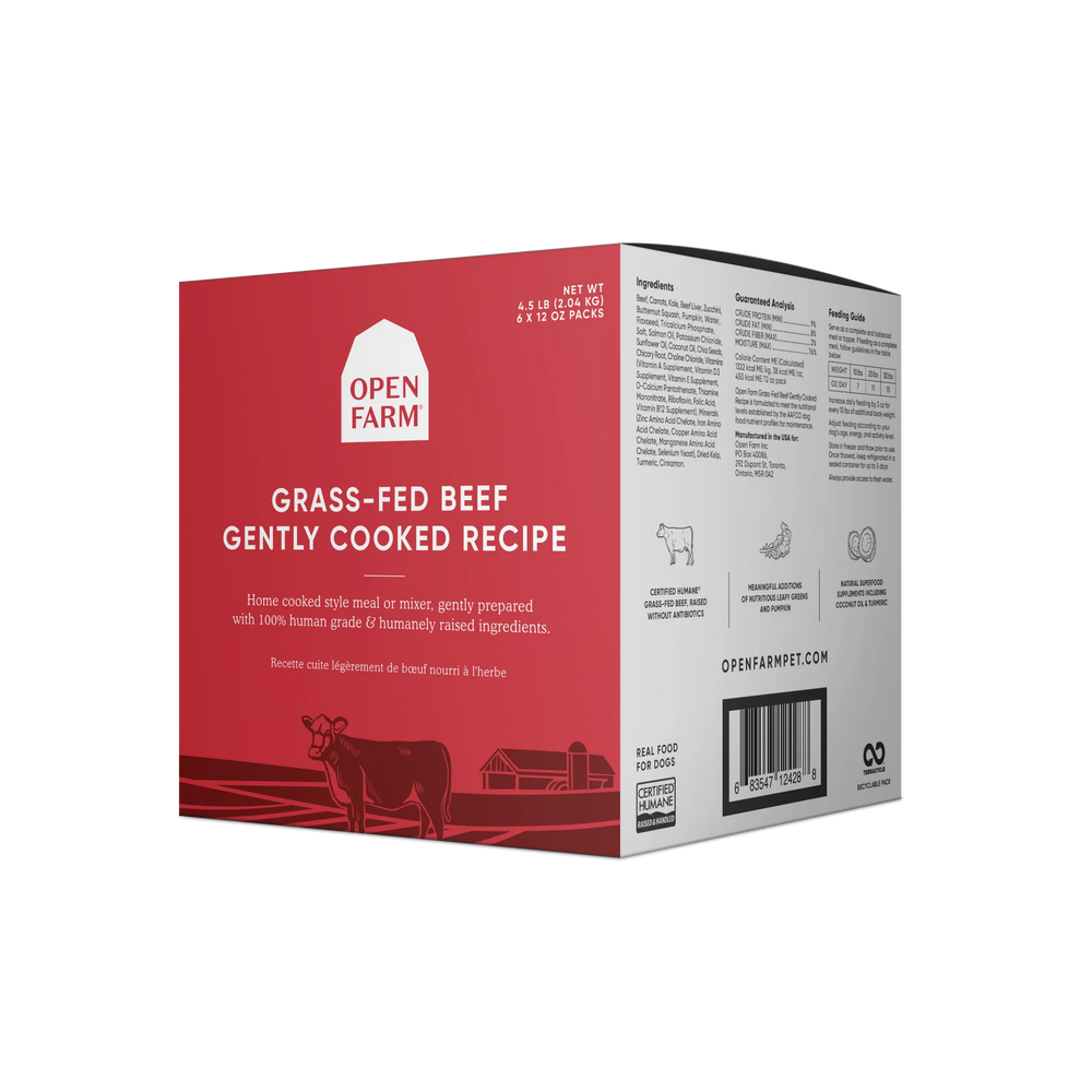 Open Farm Gently Cooked Frozen Beef