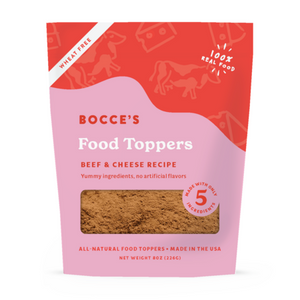 Bocces Beef & Cheese Food Topper