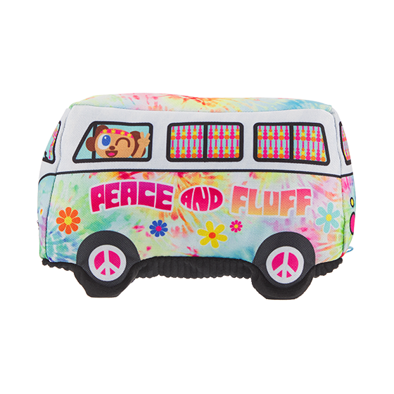Woofswagon Bus toy (peace and fluff)