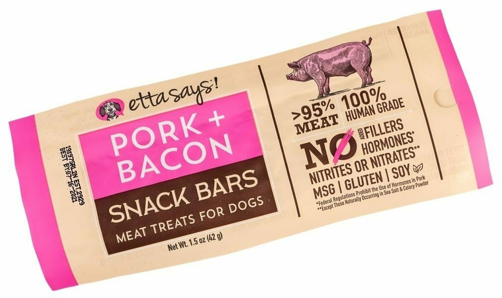 Pork + Bacon Snack Bars
