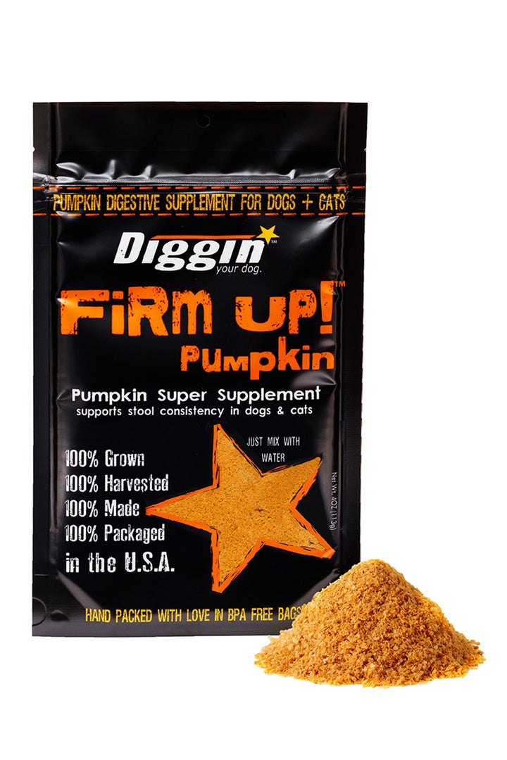 Diggin Your Dog - Firm Up Pumpkin Powder for Dogs