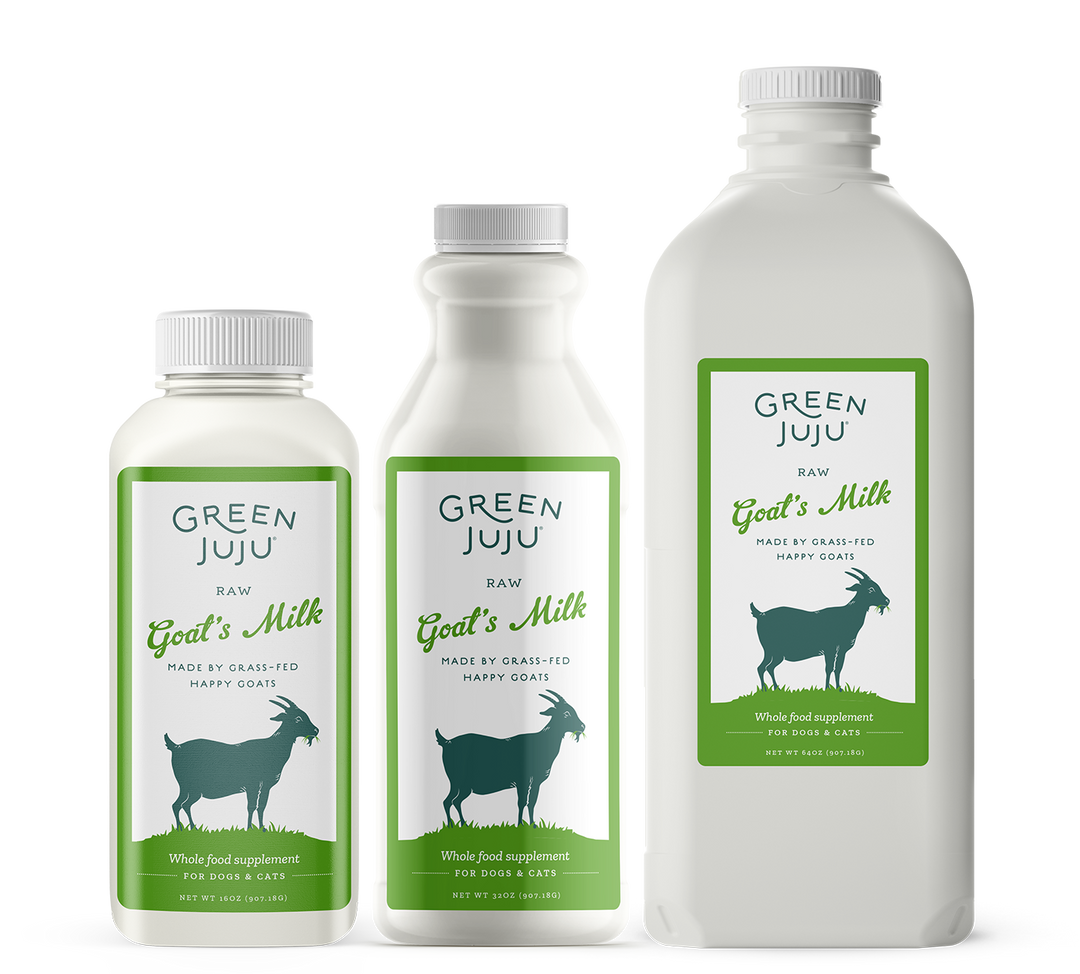 Green Juju Raw Goat Milk - Probiotic Supplement for Dogs &amp; Cats