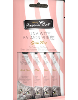 Tuna with Salmon Puree 4 Pack