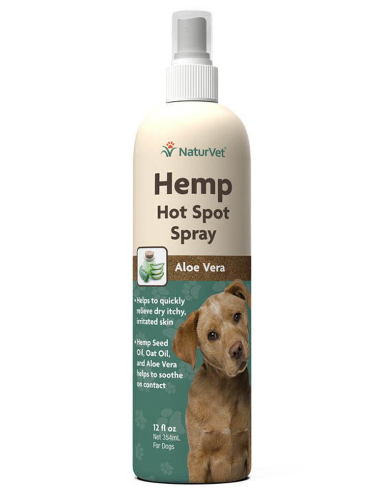 Hemp Hot Spot with Aloe Vera Dog Spray