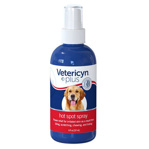 Vetericyn Antimicrobial Hot Spot Spray 8oz.