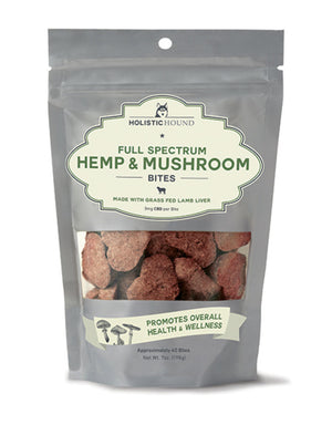 Lamb Liver Full Spectrum Hemp & Mushroom Bites w/ 3 mg
