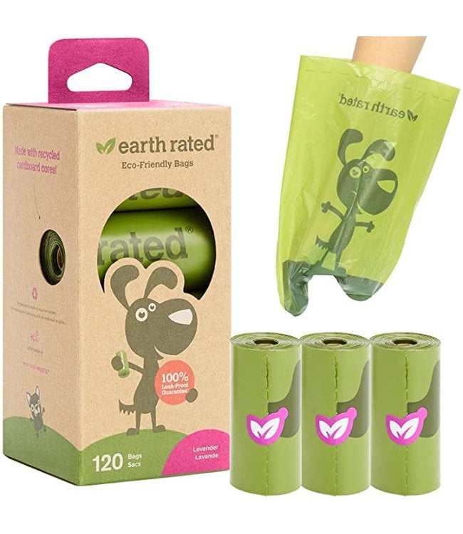 Earth Rated - Handle Poop Bags Scented 120ct