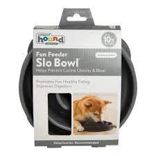 Fun Feeder Slo Bowl Grey MED