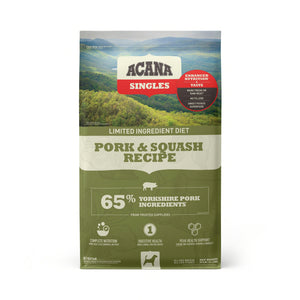Dog Singles Pork & Squash