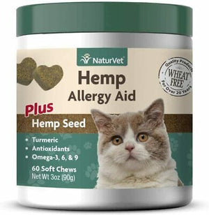 
                
                    Load image into Gallery viewer, NVet Allergy Hemp Cat 60ct
                
            