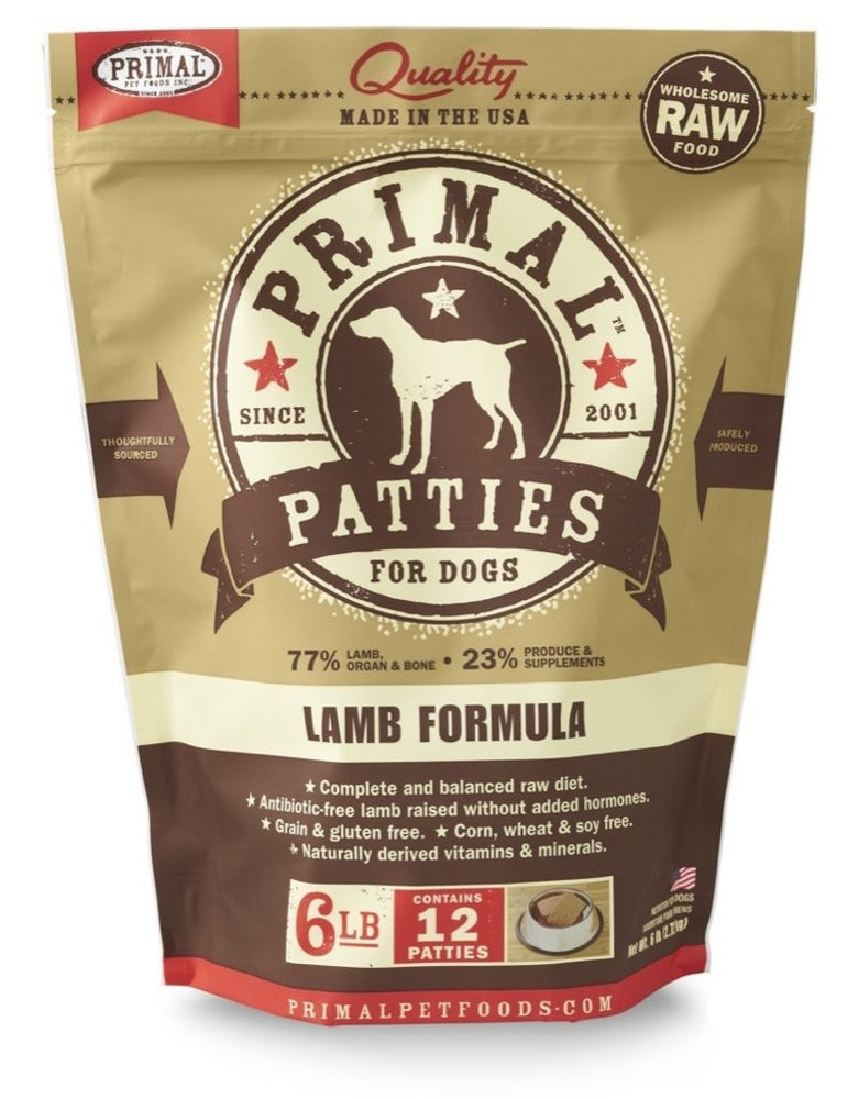 Dog Frozen Primal Lamb