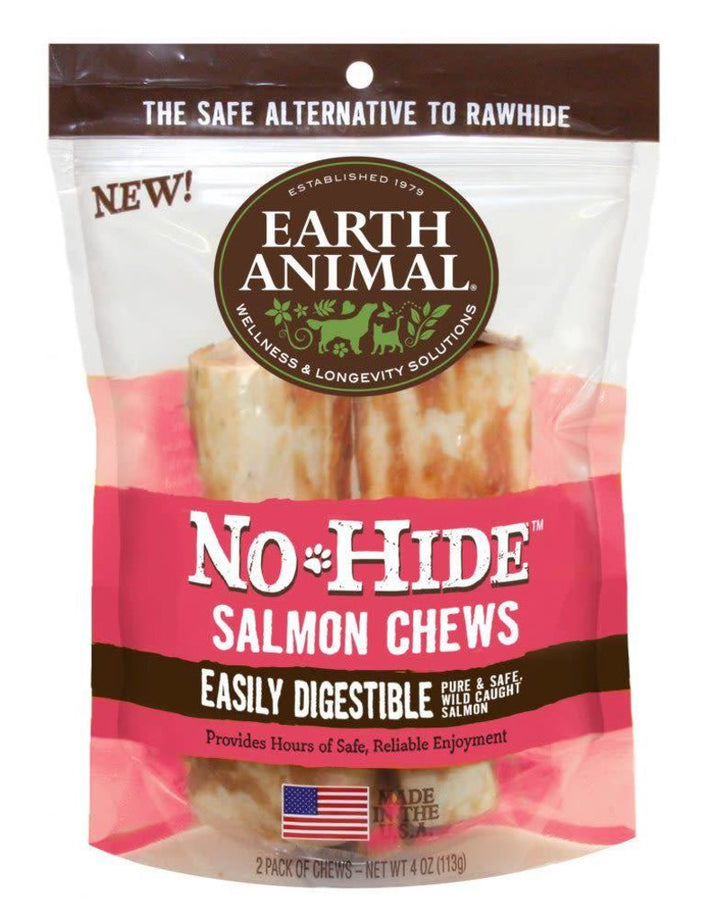 Earth Animal Salmon No Hide - Rawhide-Free Dog Chew