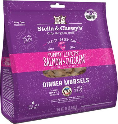 Cat Dinner Morsels Salmon and Chicken