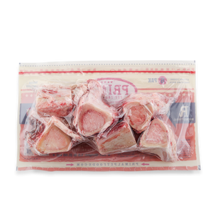 Frozen Beef Bones 6pk/2"