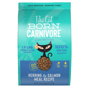 Tiki Cat Born Carnivore Herring & Salmon Meal Recipe