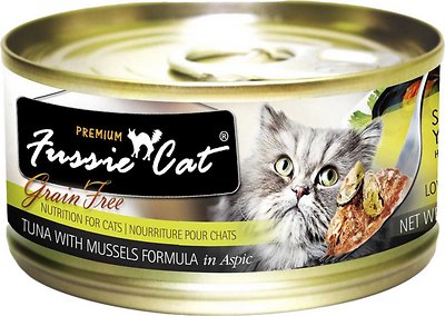 Fussie Cat - Tuna with Mussels in Aspic